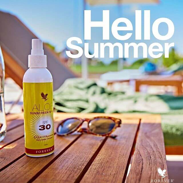 اسپری ضد افتاب فوراور مقاوم در برابر آب